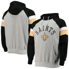 New Orleans Saints  Starter Home Run Raglan Pullover Hoodie