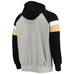 New Orleans Saints  Starter Home Run Raglan Pullover Hoodie