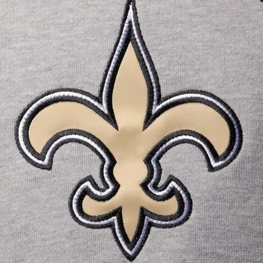 New Orleans Saints  Starter Home Run Raglan Pullover Hoodie