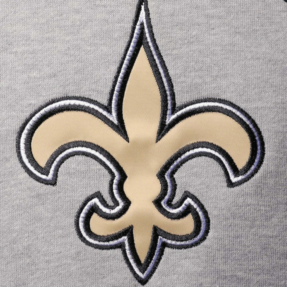 New Orleans Saints  Starter Home Run Raglan Pullover Hoodie