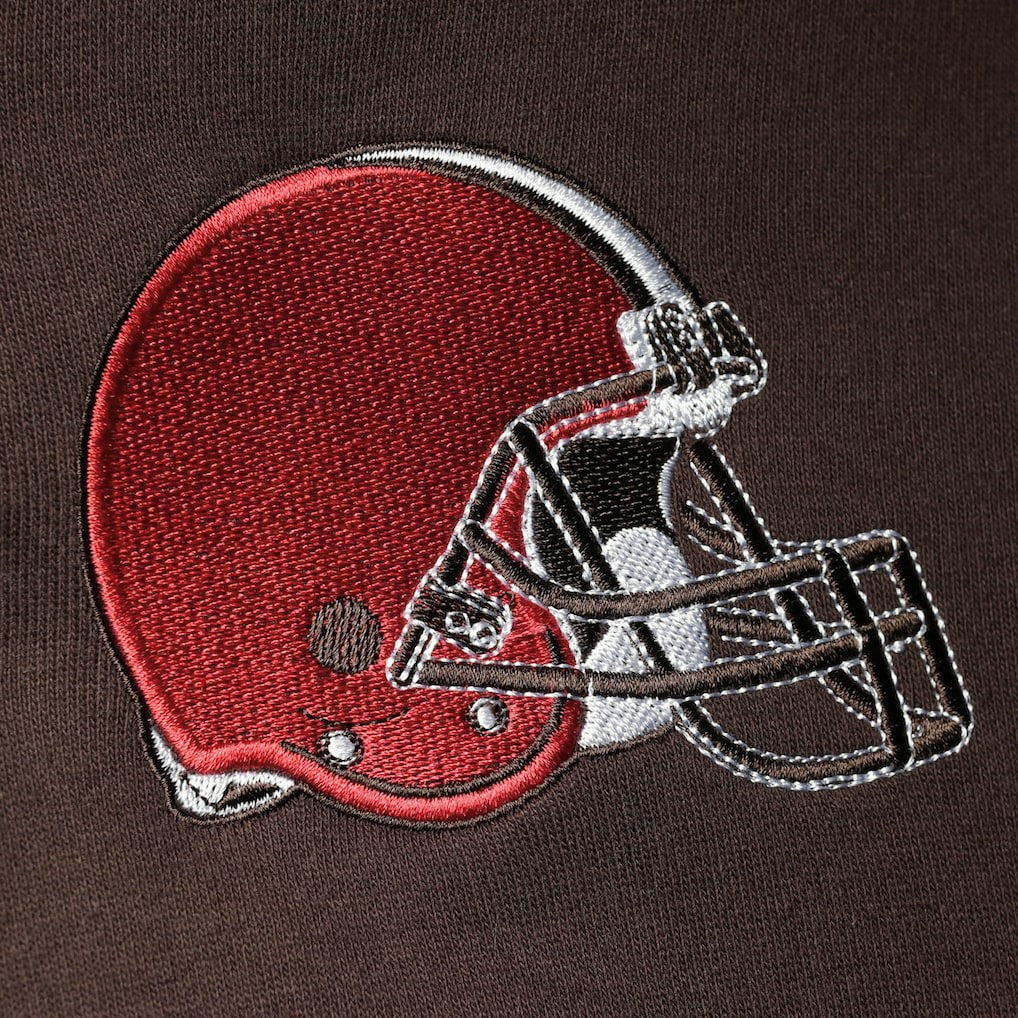 Cleveland Browns  Starter Playoffs Color Block Full-Zip Hoodie