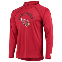 Arizona Cardinals  Starter Raglan Long Sleeve Hoodie T-Shirt