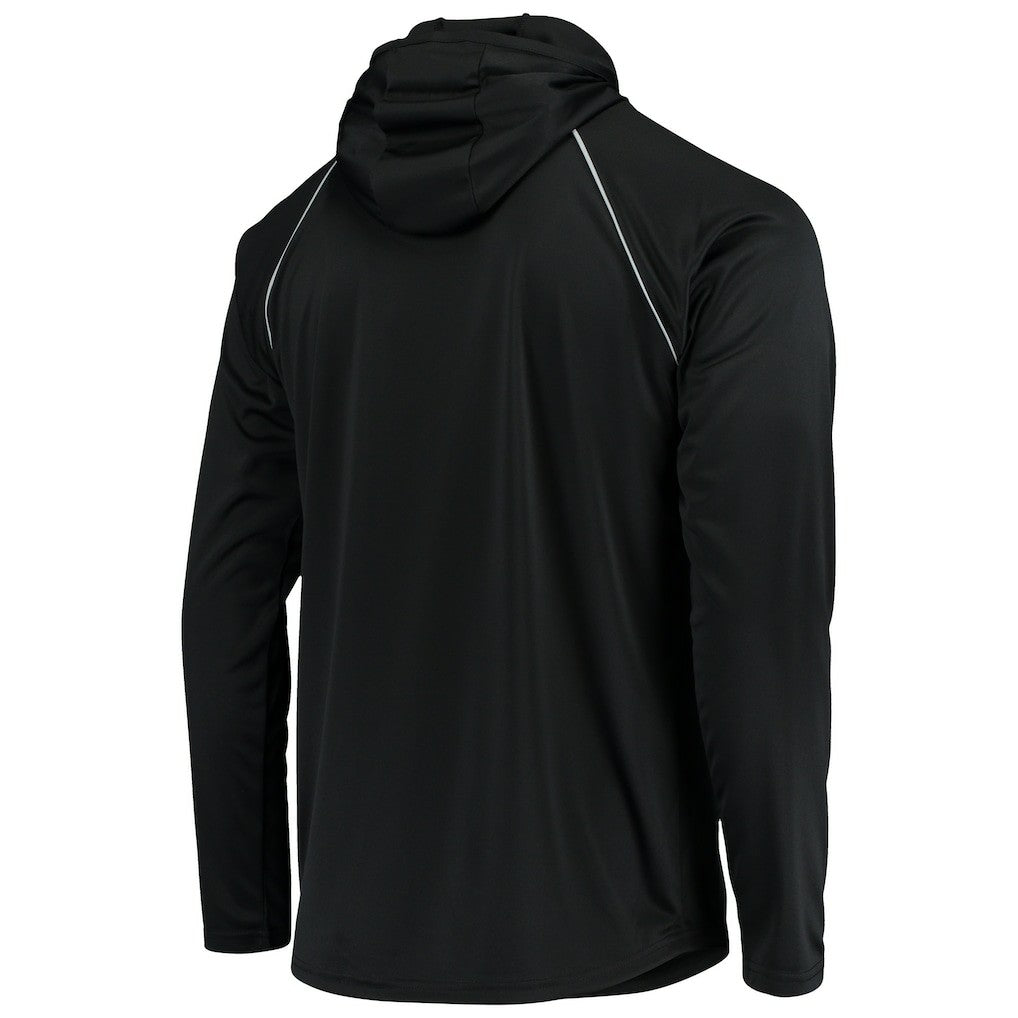 Las Vegas Raiders  Starter Throwback Raglan Hoodie Long Sleeve T-Shirt