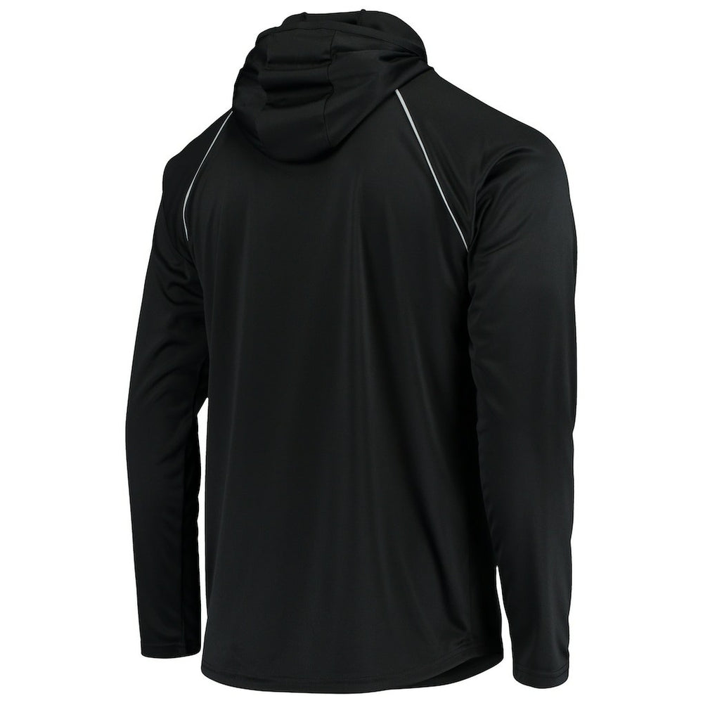 Las Vegas Raiders  Starter Throwback Raglan Hoodie Long Sleeve T-Shirt