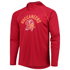Tampa Bay Buccaneers  Starter Throwback Raglan Hoodie Long Sleeve T-Shirt