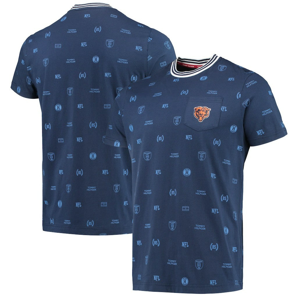 Chicago Bears  Tommy Hilfiger Essential Pocket T-Shirt
