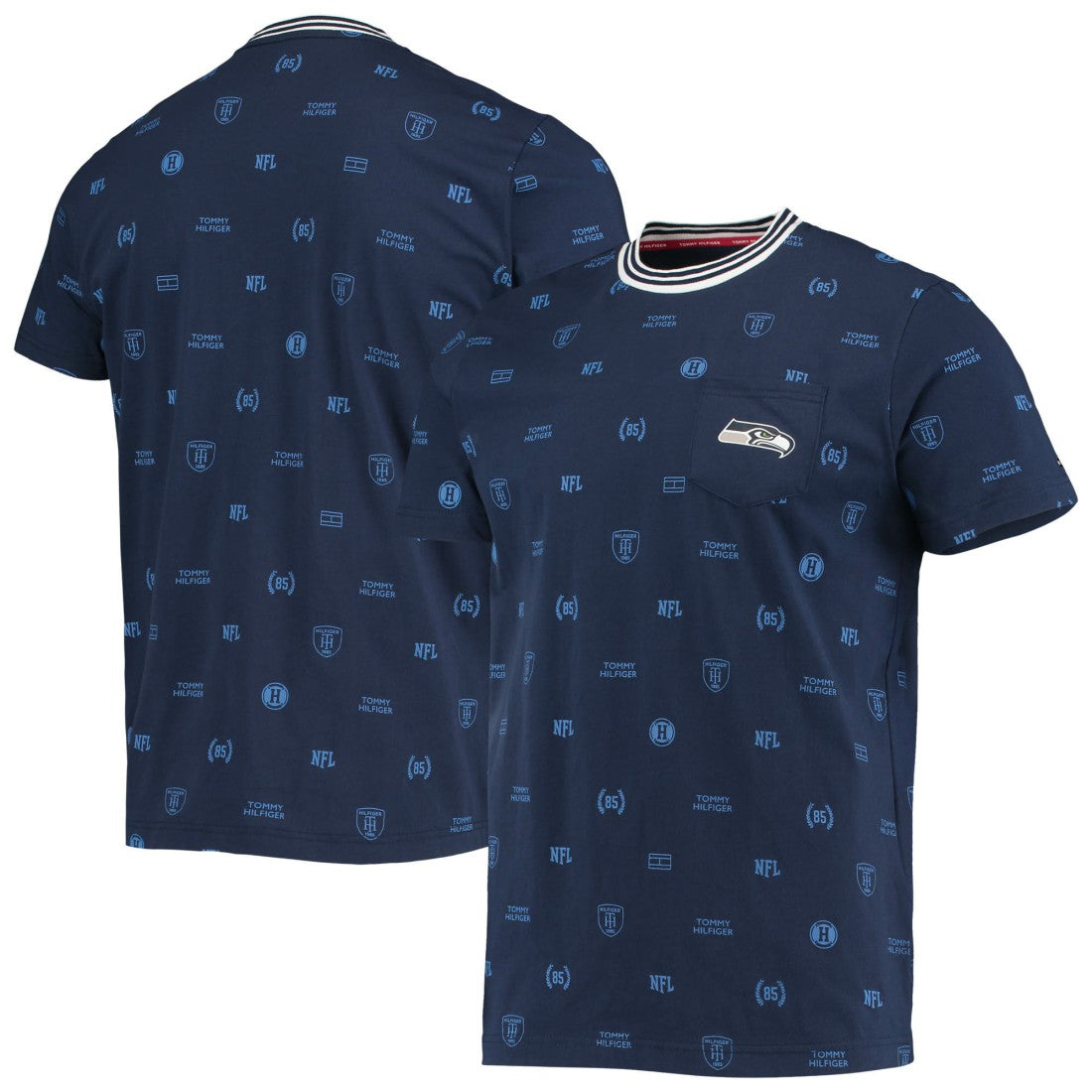 Seattle Seahawks  Tommy Hilfiger Essential Pocket T-Shirt