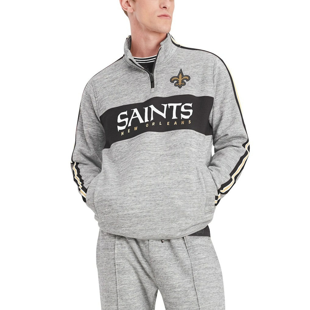 New Orleans Saints  Tommy Hilfiger Mario Quarter-Zip Jacket
