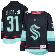 Philipp Grubauer Seattle Kraken Youth Home Replica Player Jersey On Sale