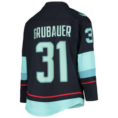 Philipp Grubauer Seattle Kraken Youth Home Replica Player Jersey On Sale