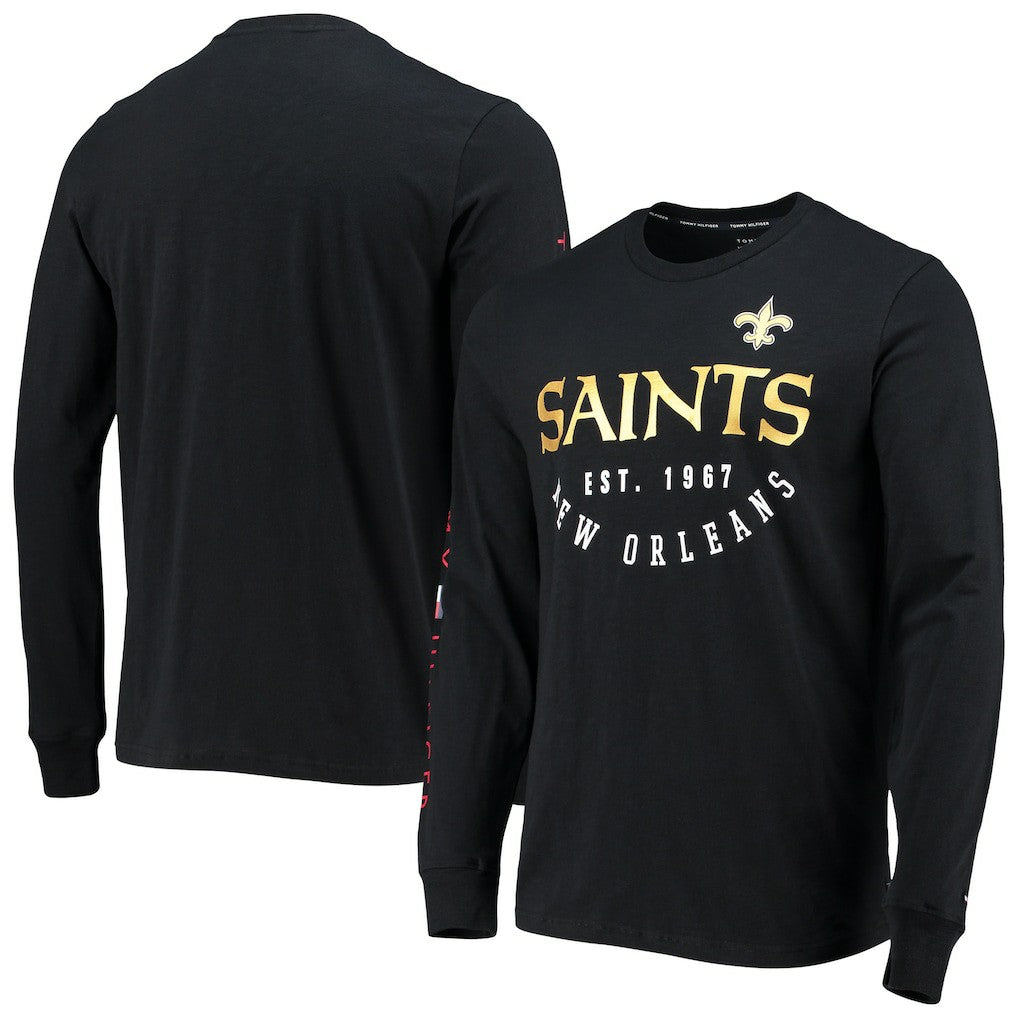 New Orleans Saints  Tommy Hilfiger Peter Long Sleeve T-Shirt