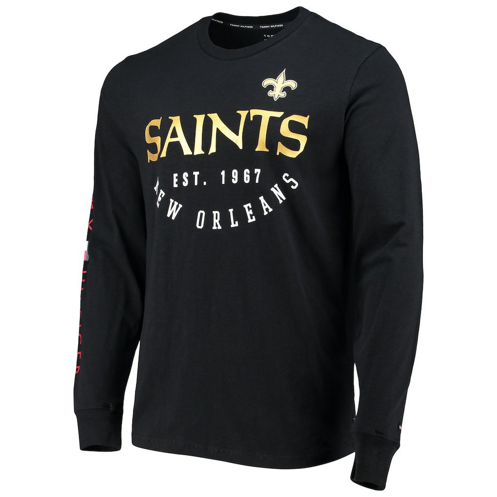 New Orleans Saints  Tommy Hilfiger Peter Long Sleeve T-Shirt
