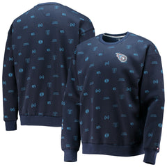 Tennessee Titans  Tommy Hilfiger Reid Graphic Pullover Sweatshirt