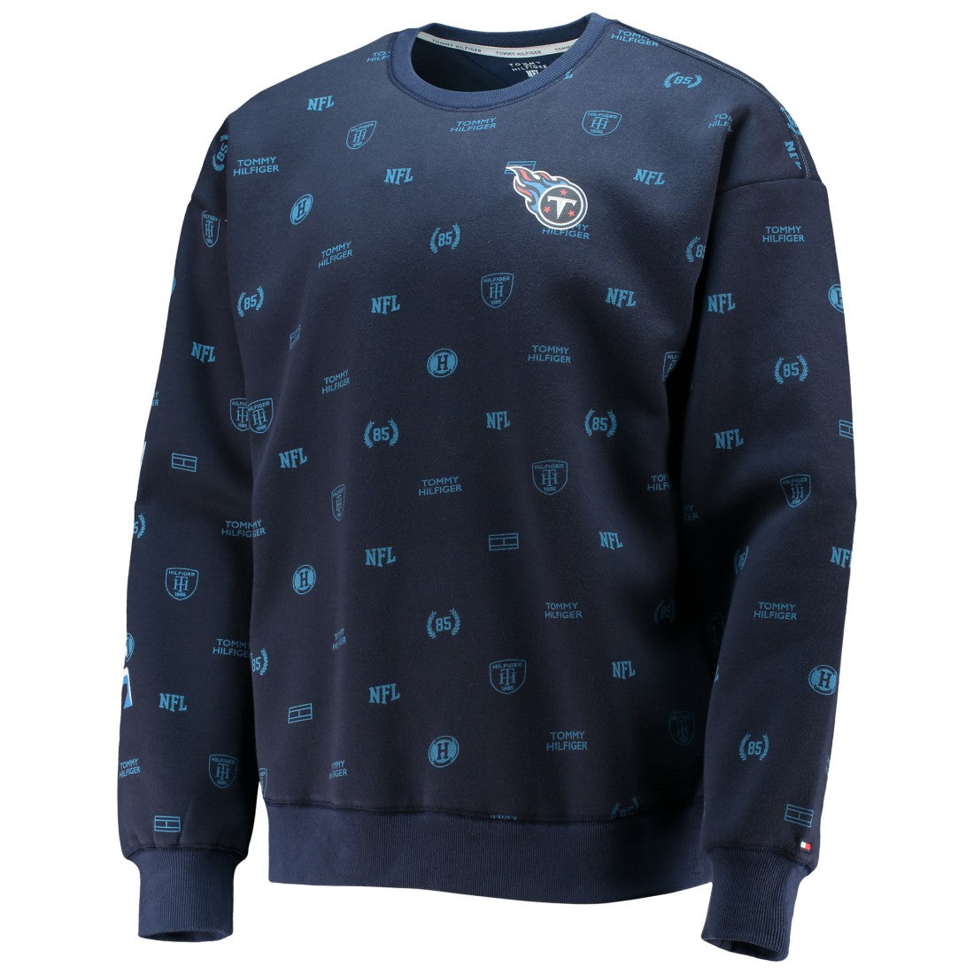 Tennessee Titans  Tommy Hilfiger Reid Graphic Pullover Sweatshirt