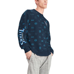 Tennessee Titans  Tommy Hilfiger Reid Graphic Pullover Sweatshirt