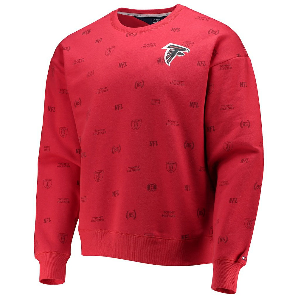 Atlanta Falcons  Tommy Hilfiger Reid Graphic Pullover Sweatshirt