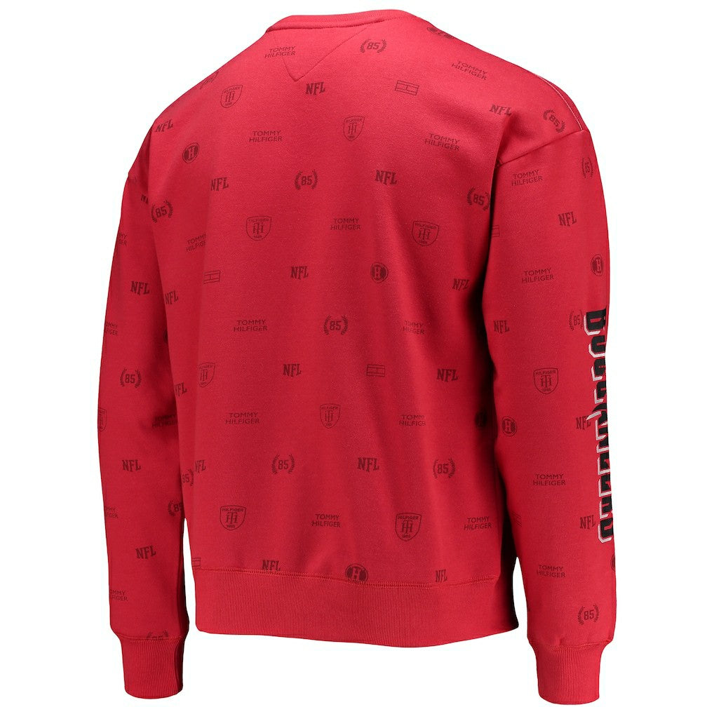 Atlanta Falcons  Tommy Hilfiger Reid Graphic Pullover Sweatshirt