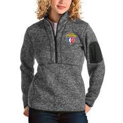 Cleveland Cavaliers Antigua Women's NBA 75th Anniversary Fortune Quarter-Zip Pullover Jacket sale On Sale