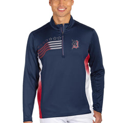 Detroit Tigers Antigua Liberty Quarter-Zip Pullover Jacket | MLB Outlet
