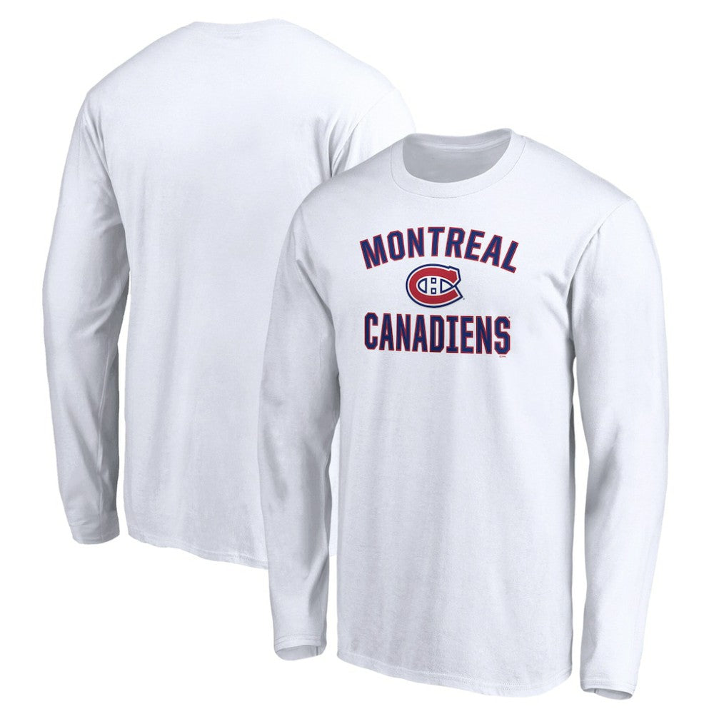 Montreal Canadiens Victory Arch Long Sleeve T-Shirt On Sale