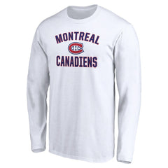 Montreal Canadiens Victory Arch Long Sleeve T-Shirt On Sale