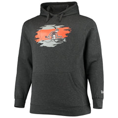 Cleveland Browns New Era Big & Tall Primary Logo Pullover Hoodie