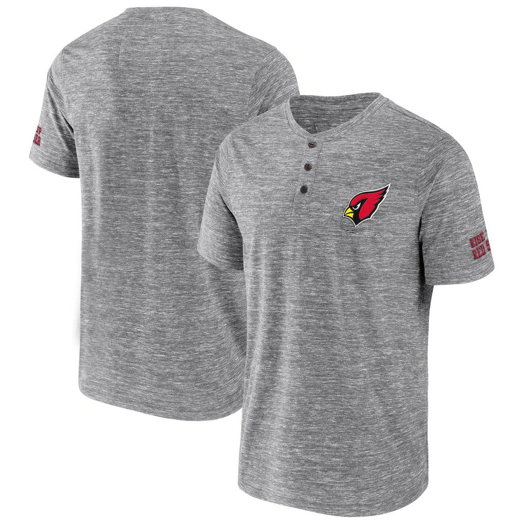Arizona Cardinals Fanatics NFL x Darius Rucker Collection Slub Henley T-Shirt