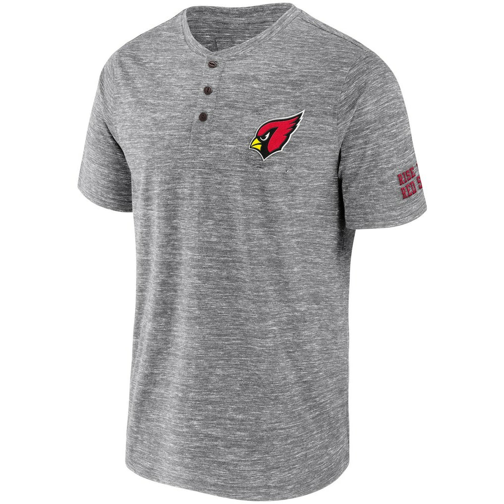 Arizona Cardinals Fanatics NFL x Darius Rucker Collection Slub Henley T-Shirt
