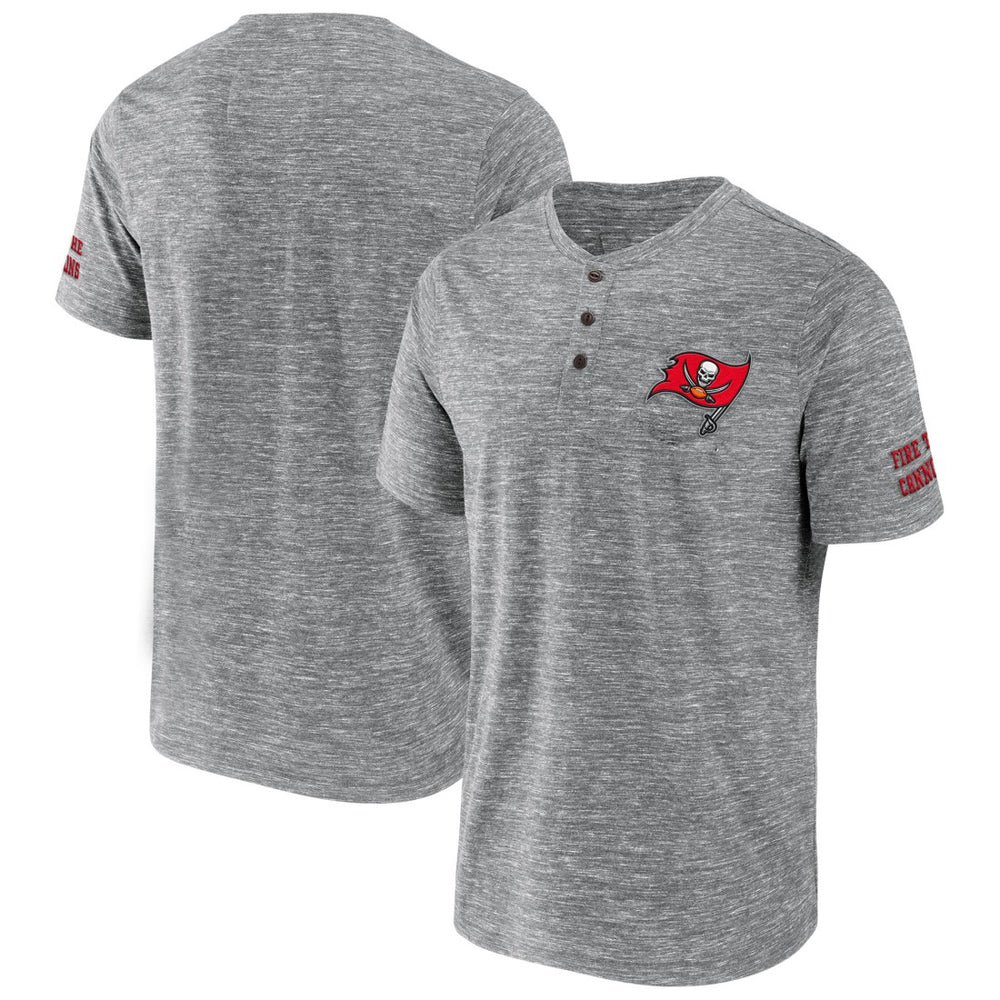 Tampa Bay Buccaneers Fanatics NFL x Darius Rucker Collection Slub Henley T-Shirt