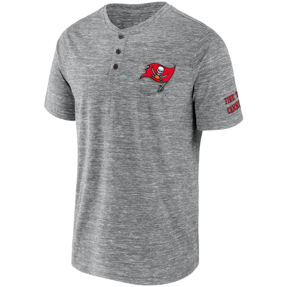 Tampa Bay Buccaneers Fanatics NFL x Darius Rucker Collection Slub Henley T-Shirt