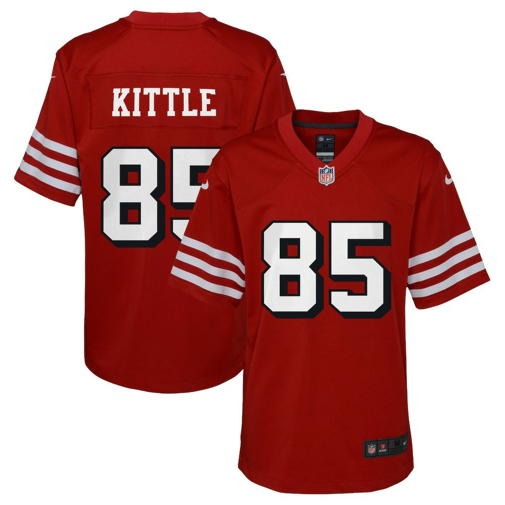 San Francisco 49ers Nike George Kittle  Youth Game Jersey