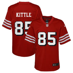 San Francisco 49ers Nike George Kittle  Youth Game Jersey