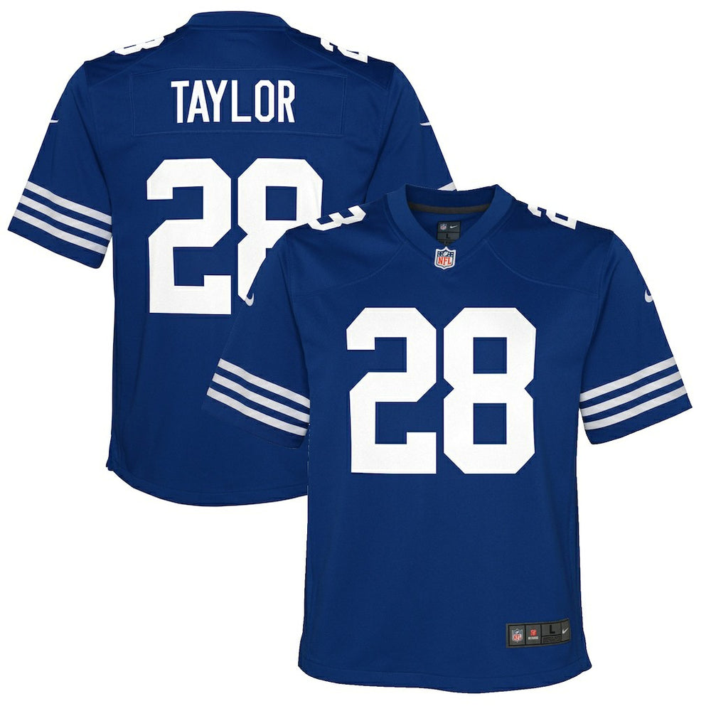 Indianapolis Colts Nike Jonathan Taylor  Youth Game Jersey