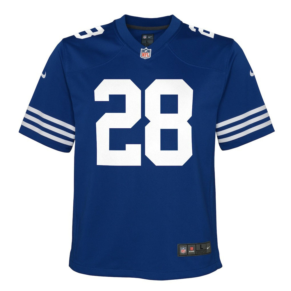 Indianapolis Colts Nike Jonathan Taylor  Youth Game Jersey