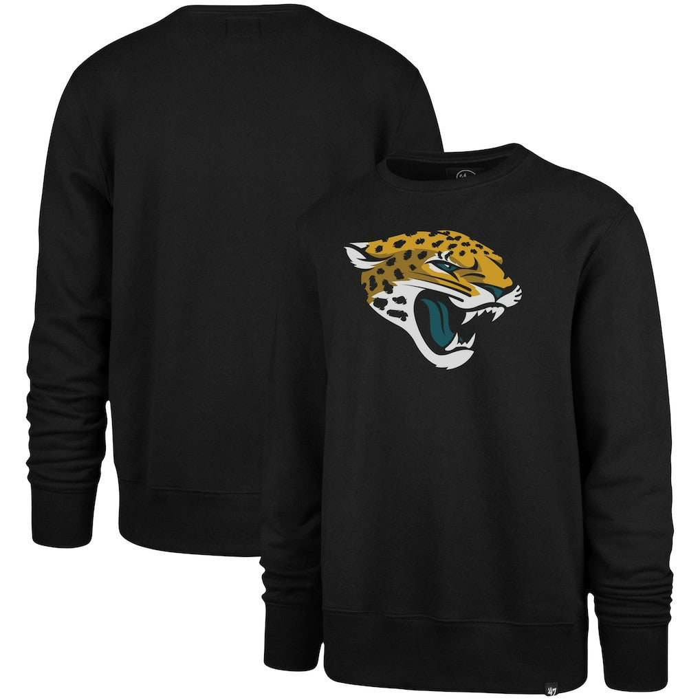 Jacksonville Jaguars 47 brand '47 Imprint Headline Logo Pullover Sweatshirt