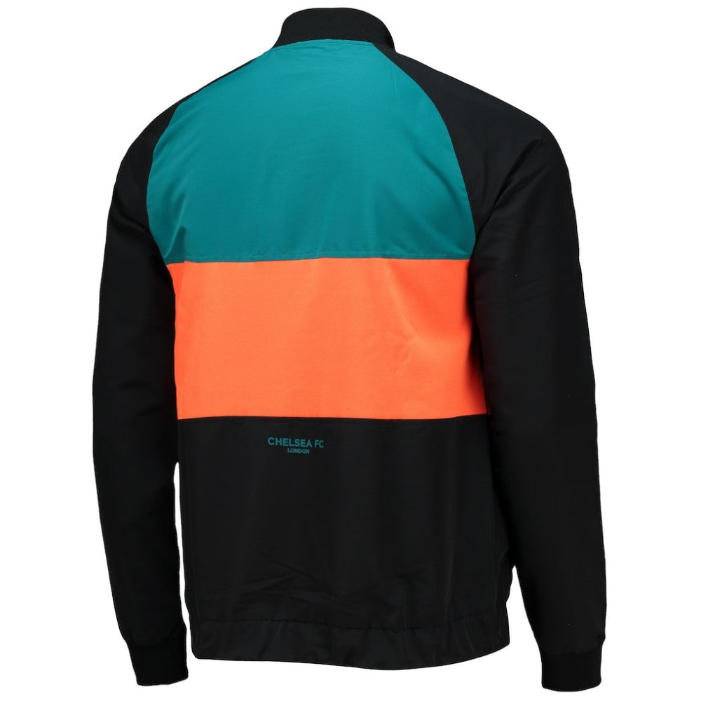 Chelsea I96 Woven Anthem Raglan Full-Zip Jacket Blue - Nike