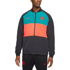 Chelsea I96 Woven Anthem Raglan Full-Zip Jacket Blue - Nike
