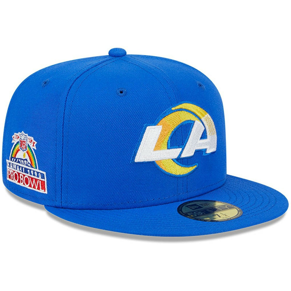 Los Angeles Rams New Era Patch Up 1990 Pro Bowl 59FIFTY Fitted Hat