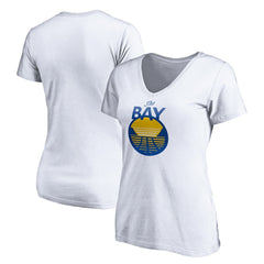 Golden State Warriors Women's The Bay Logo V-Neck T-Shirt sale Online