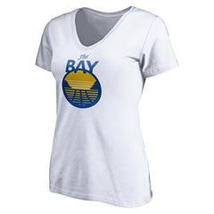 Golden State Warriors Women's The Bay Logo V-Neck T-Shirt sale Online