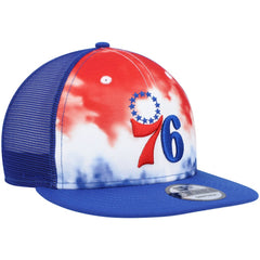 Philadelphia 76ers Hazy Trucker 9FIFTY Snapback Hat Discount