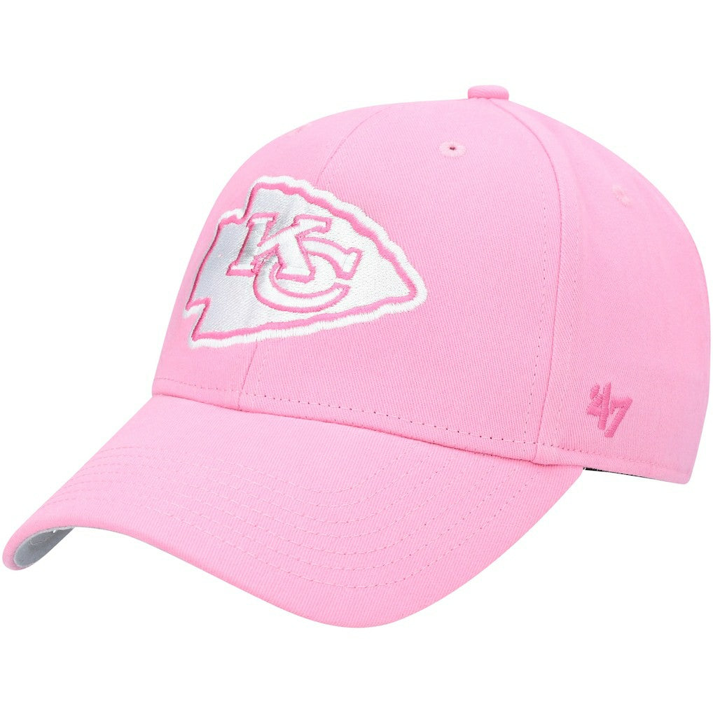 Kansas City Chiefs 47 brand '47 Girls Youth Rose MVP Adjustable Hat