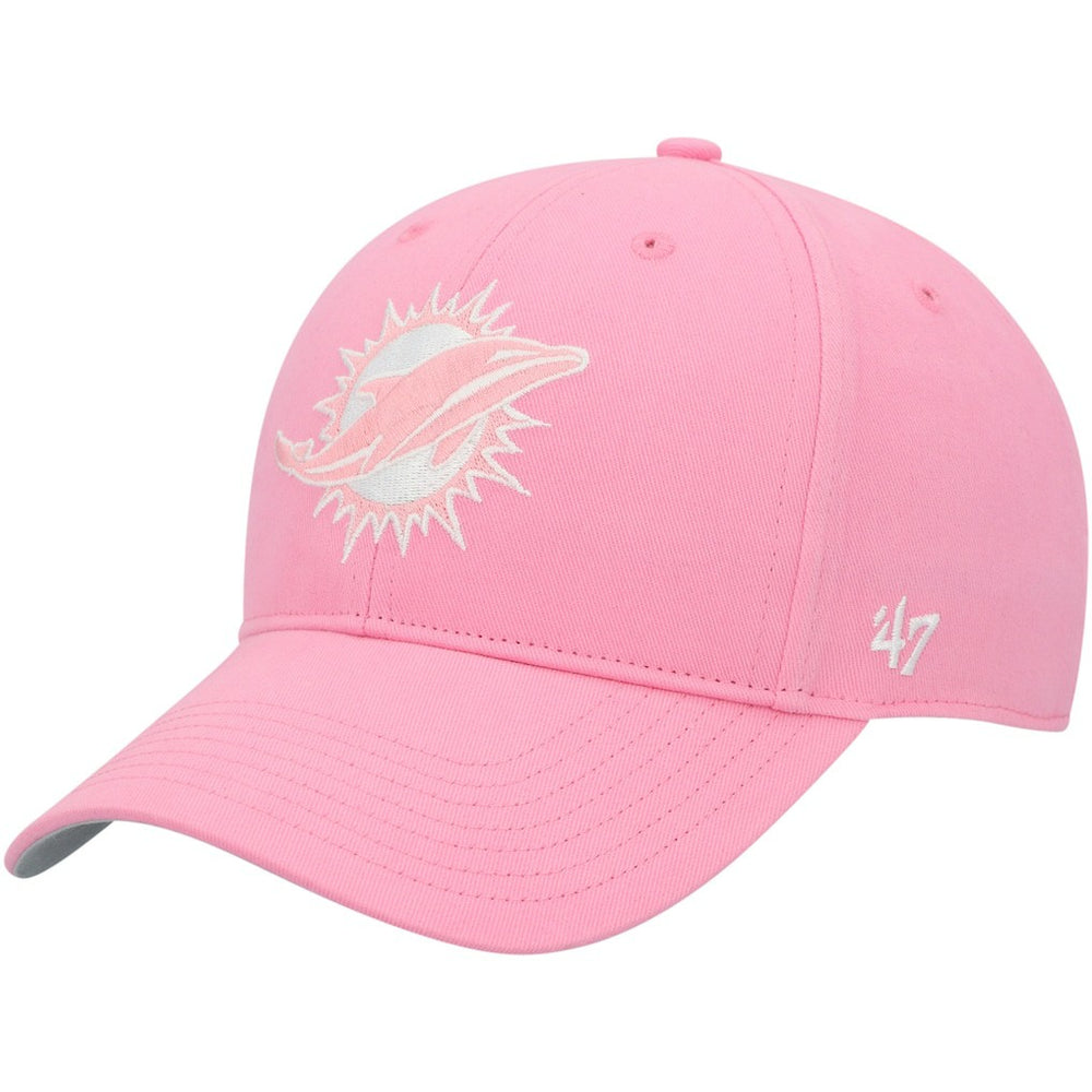 Miami Dolphins 47 brand '47 Girls Youth Rose MVP Adjustable Hat