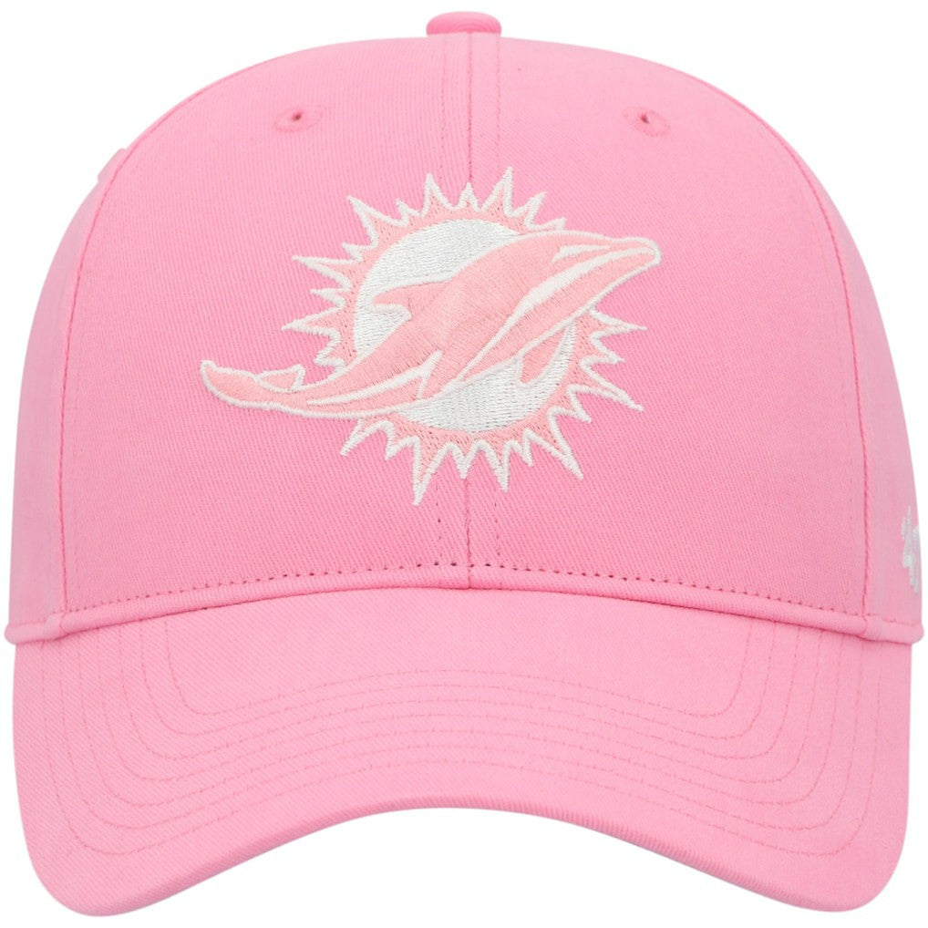 Miami Dolphins 47 brand '47 Girls Youth Rose MVP Adjustable Hat