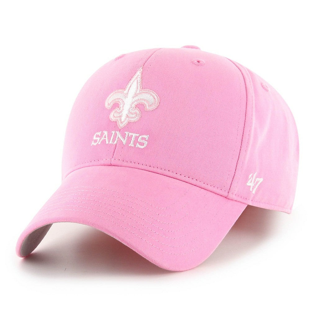 New Orleans Saints 47 brand '47 Girls Youth Rose MVP Adjustable Hat
