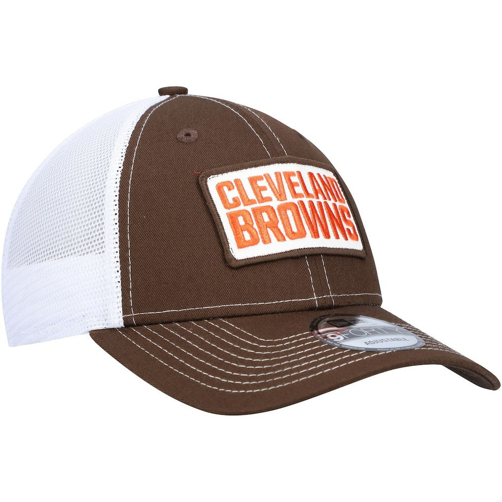 Cleveland Browns New Era 9FORTY Trucker Snapback Hat