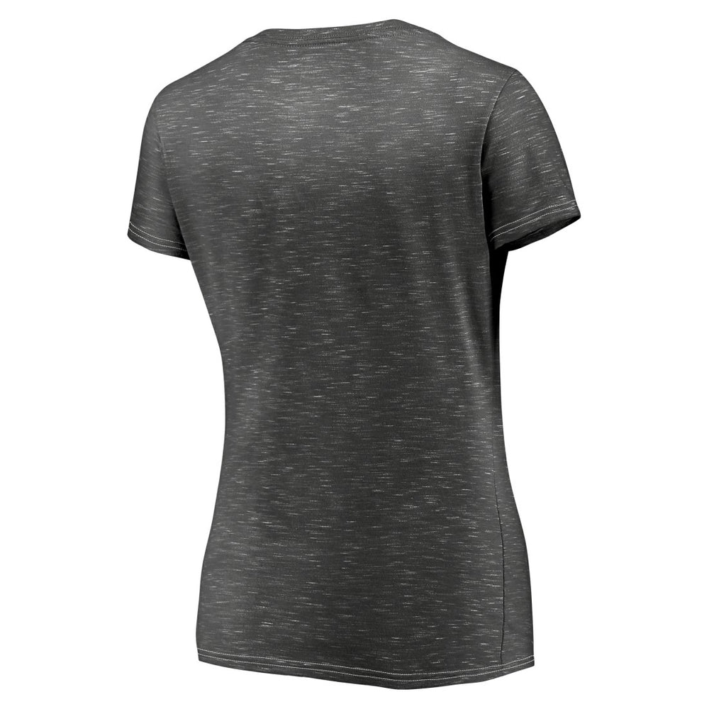 Tampa Bay Buccaneers Fanatics Women's League Leader Space Dye V-Neck T-Shirt