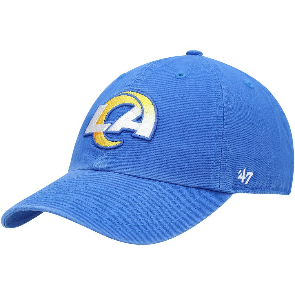 Los Angeles Rams 47 brand '47 Clean Up Primary LA Adjustable Hat