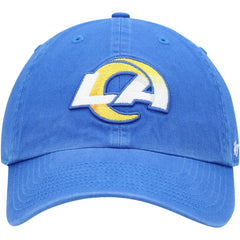 Los Angeles Rams 47 brand '47 Clean Up Primary LA Adjustable Hat