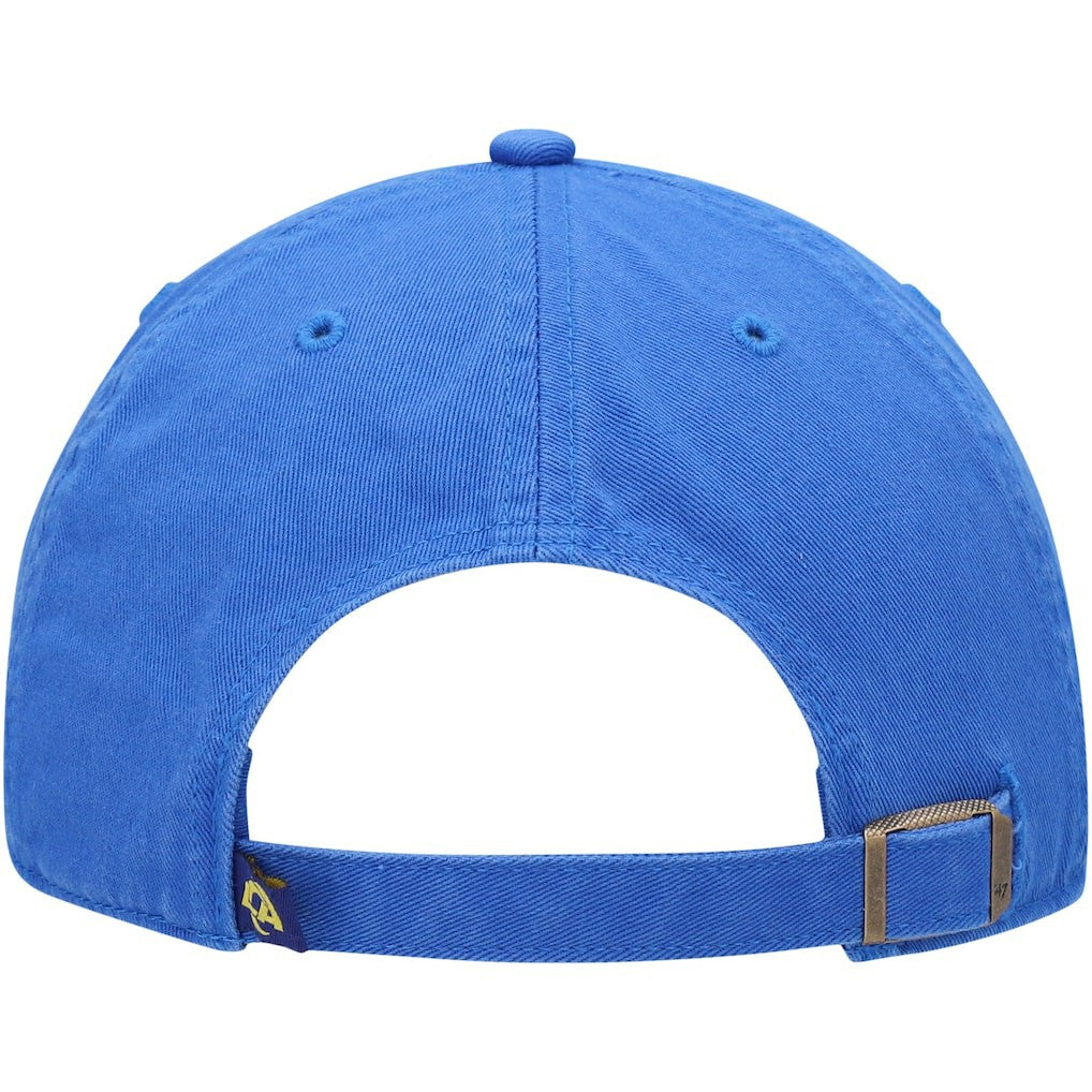 Los Angeles Rams 47 brand '47 Clean Up Primary LA Adjustable Hat